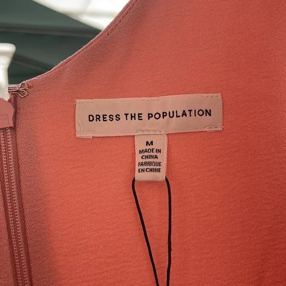 Dress The Population - Sandra - Blush Pink Dress - Medium - Picture 10 of 16